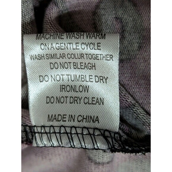 NWT Reborn Tunic Dress Plus 3x Maroon Black Damask Boho Stretchy Flounce Sleeves - Picture 14 of 14